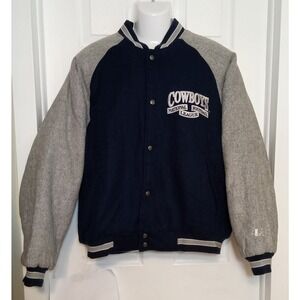 Vintage Cowboys National Football League Jacket XLarge